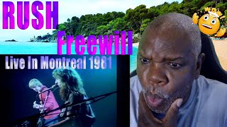 RUSH reaction  Freewill  Live In Montreal 1981 2021 HD Remaster [upl. by Downey702]