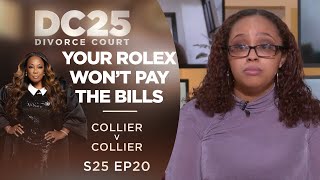 Your Rolex Wont Pay the Bills Emani Collier v Sidney Collier [upl. by Wilhelm838]