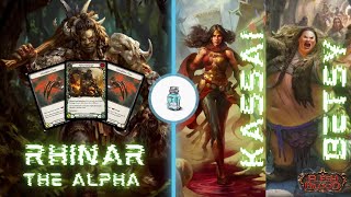 Rhinar The Alpha Vs Kassai  Betsy  Classic Constructed  Flesh and Blood [upl. by Kelbee935]