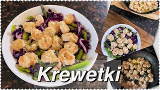 Najlepsze 🍤 KREWETKI 🍤 z masłem i czosnkiem 🧈🧄 Zdrowy obiad keto paleo low carb [upl. by Rezeile]