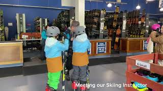 Snowfactor Braehead Glasgow  Our experience Skiing at Snowfactor located inside Xsite Glasgow [upl. by Lalittah743]