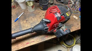 Craftsman 25cc MTD String Trimmer Recoil problem repair [upl. by Achilles]