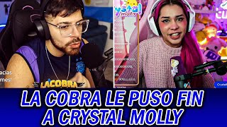 quotNo puedo caer en estasquot LA COBRA le PUSO FIN a las BROMAS con CRISTAL MOLLY [upl. by Eidok]