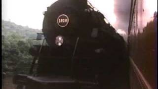 NampW steam engines 611 amp 1218 together Norfolk amp Western Rwy [upl. by Liatrice]