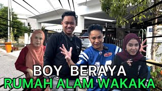 BOY ISYA amp BELLA BERAYA RUMAH ALAM WAKAKA BOY SEMPAT DATING LAGI DENGAN ISYA [upl. by Sivad]