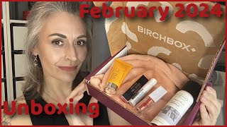 BirchBox February 2024  February 2024 Beauty Box Unboxing  February Monthly Selection [upl. by Eidde]