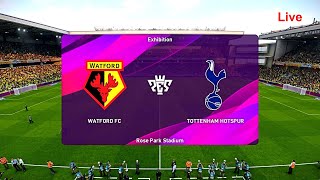 PES 2020  Watford vs Tottenham Hotspur  Friendly Match  Gameplay PC [upl. by Hudgens]