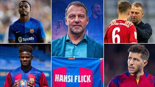 Barcelona News ft Hansi Flicks changes Joshua Kimmich Ansu Fati Sergi Roberto amp Mikayil Faye [upl. by Mariande753]