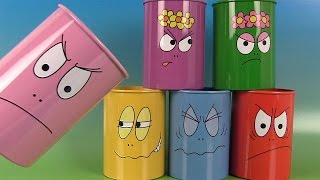 Barbapapa Jouet « Chamboule Tout » Œufs Surprise Sachets Tin Can Alley Game Zootopie Disney Pixar [upl. by Saticilef]