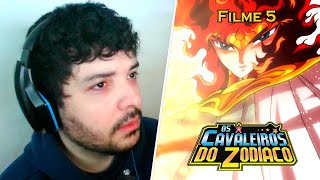 Prólogo do Céu  1ª Vez Assistindo Os Cavaleiros do Zodíaco  Filme 5 React [upl. by Mat312]