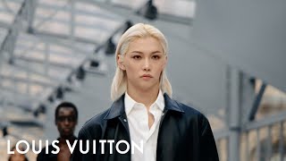 Felix at the Women’s FallWinter 2024 Show in Paris LOUIS VUITTON [upl. by Lumbard]