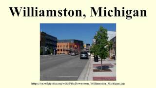 Williamston Michigan [upl. by Yolanthe724]