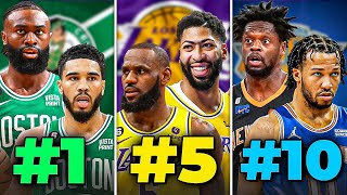 Ranking Every Team in the NBA for the 2024 Season [upl. by Aicert]