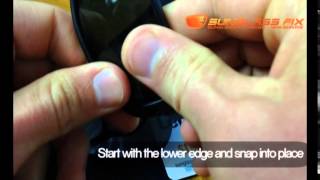 Arnette So Easy Sunglasses How to replace the Lenses [upl. by Tirb]