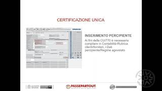 Corso Certificazione Unica [upl. by Luamaj]