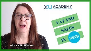 VAT and Sales in Xero [upl. by Holloway]