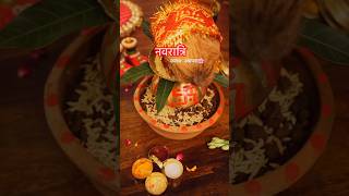 नवरात्री घटस्थापना करायची मग हेtrending poojathali hindufestival navratri shortsviral yt [upl. by Gamaliel948]