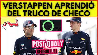 CHRISTIAN HORNER SEÑALA A SERGIO PÉREZ POR SU CLASIFICACIÓN Y MAX quotCOPIAquot AL CHECO DE AYER [upl. by Haorbed44]