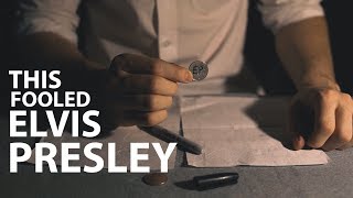 The Coin Trick That Fooled Elvis Presley  Revealed [upl. by Gnirol]