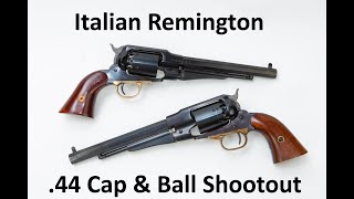 Italian Remington 44 Cap amp Ball Shootout [upl. by Vyse]