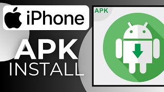 Install APK Files On Iphone WITHOUT Jailbreak 2024 [upl. by Zennas]