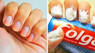 Gesunde amp lange Fingernägel 💅 Meine Nagelroutine für Zuhause [upl. by Schroeder414]