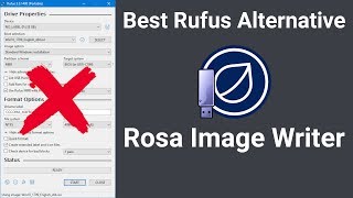 Best Linux Rufus Alternative Rosa Image Writer [upl. by Marrissa855]