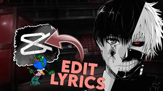 EDIT LYRICS TELA CHEIA  CAPCUT  NODE VIDEO [upl. by Ahsinrat]