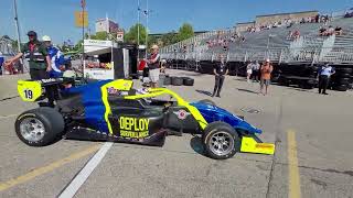 Honda Indy Pit Lane toronto indycar 2024 [upl. by Yorker74]