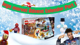 Lego Marvel Advent Calendar unboxing days 17 [upl. by Donadee]