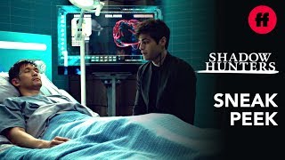 Shadowhunters Season 3 Episode 16  Sneak Peek Alec Gets Emotional at Magnus Bedside  Freeform [upl. by Nilrev723]