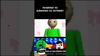 REAGINDO AO SUBMUNDO DA INTERNET gacha react shorts [upl. by Annayoj]