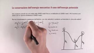 La conservazione dell’energia meccanica il caso dell’energia potenziale [upl. by Leandro]