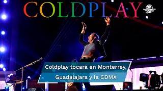 En 2022 Coldplay llega a México con gira sostenible [upl. by Llerrem]