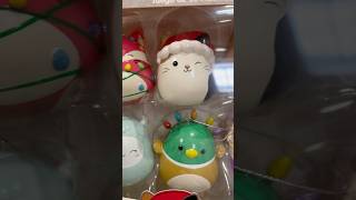 Christmas Squishville by Original Squishmallows Ornaments Set of 10 at Costco [upl. by Ajtak300]