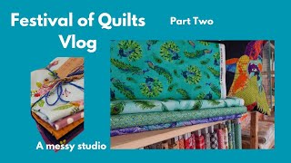 Festival of Quilts Vlog part two [upl. by Acinoda]