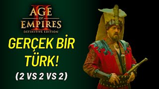 Age of Empires 2  Gerçek Bir Türk 2 vs 2 vs 2  Twitch Yayını 10032024 [upl. by Kenta609]