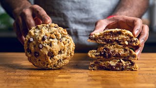 NYC Cookies  Levain Copycat Red Velvet Chocolate Chip Walnut amp Double Chocolate Chip Cookies [upl. by Eladnek510]