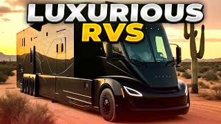 10 Most Luxurious RVs In The World [upl. by Nadeau]