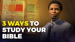 3 ways to study your Bible  Apostle Michael Orokpo [upl. by Yraccaz]