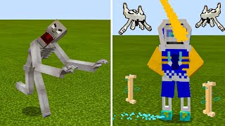 Outertale Sans Vs SCP 096 V3 in Minecraft [upl. by Samled]