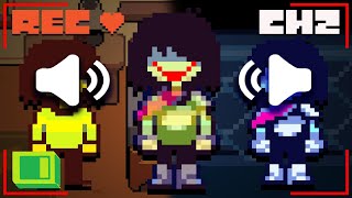 Kris Looks at the Camera but With the Vine Boom Effect Deltarune chapter 2 [upl. by Ardnuahsal]