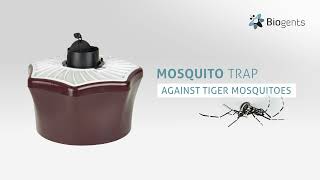 Biogents Outdoor Tiger Mosquito Trap BGMosquitaire  Enjoy your backyard again [upl. by Norrek]