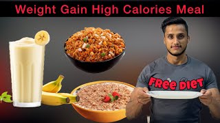 Weight Gain karne ka liye Diet plan  Full Day of Eating 4000 Calories  Shubham Goel [upl. by Eralcyram]