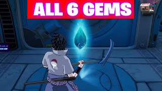 Collect Gem Fragments outside seven Vaults Fortnite [upl. by Atikir]