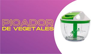 Como usar tu Picador de Vegetales [upl. by Esyla]