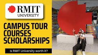 RMIT University Vlog  RMIT Campus Tour  Fees amp Scholarships  Indians In Australia [upl. by Nrubyar]