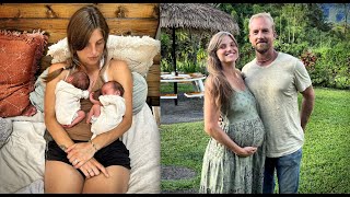 Did JAKE amp NICOLLE Just Give Birth to TWINS Off Grid Home Birth with Midwife  SURPRISE TWINS [upl. by Eityak]