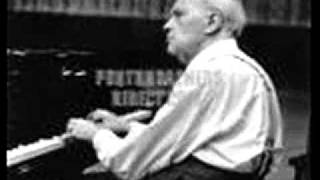 Wilhelm Backhaus play Schumann quotDes Abendsquot  quotWarumquot [upl. by Hawker499]