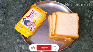 2 simple bread 🍞 snacks for kids ytvideo [upl. by Bernetta201]